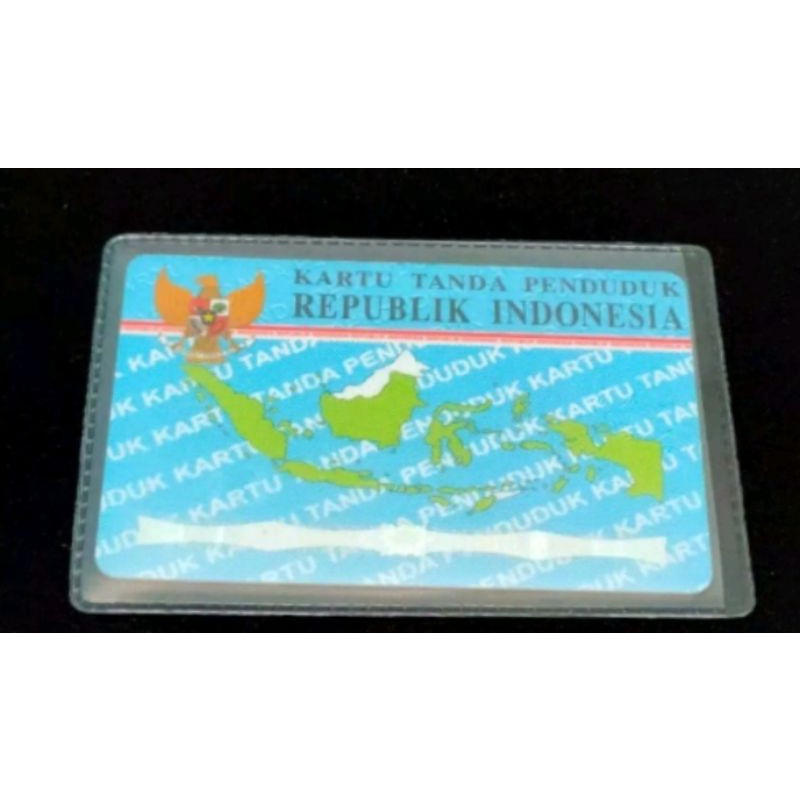 

Plastik ATM ID Card Pelindung Kartu ATM KTP Plastik Mika Bening Sarung Doff Transparans