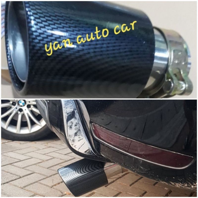 Muffler Buntut Knalpot Carbon All New Avanza 2019 / Grand Avanza / Veloz