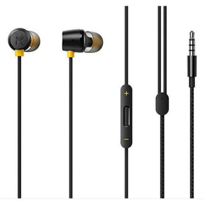 HEADSET REALME BUDS 2 ORIGINAL RMA101 HANDSFREE MAGNETIC