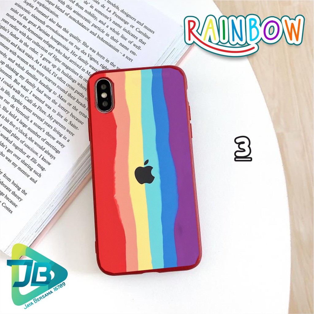 Softcase RAINBOW Oppo A37 Neo 9 A83 F1s A59 F11 Pro Reno 2 2z 2f JB4575