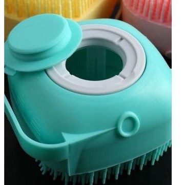 Sikat Mandi Silikon Dispenser Sabun Sikat Mandi Serbaguna Cleaning Brushes