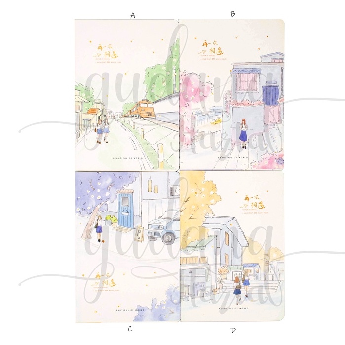 

GCC Notebook A5 Beautiful Youth Buku Motif Sekolah Seragam GCC 308016
