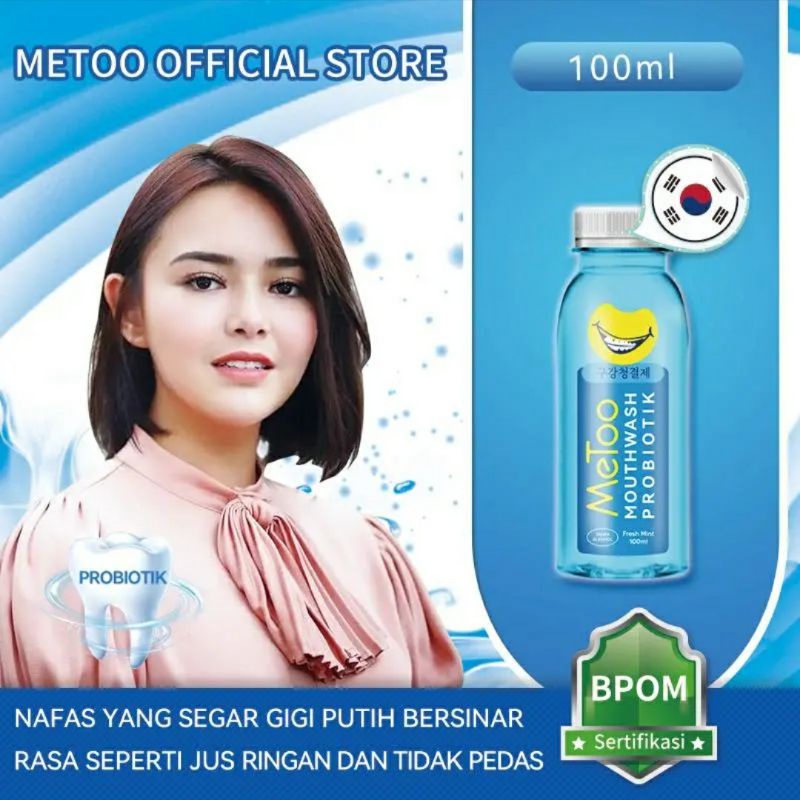 Metoo Mouthwash Probiotik