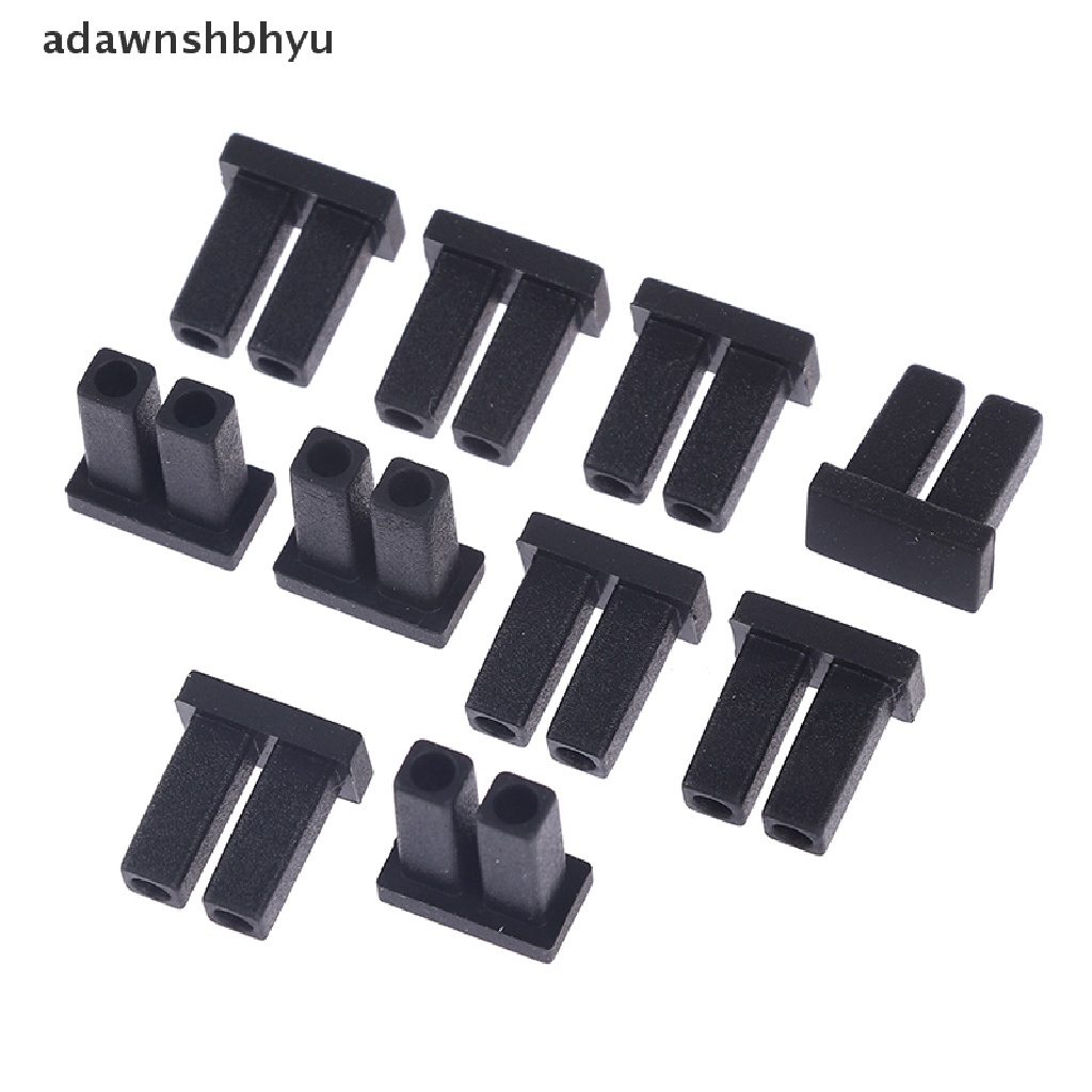 Adawnshbhyu 10pcs/lot LC Modul Optik Plug Debu SFP Fiber Module Protection Cover