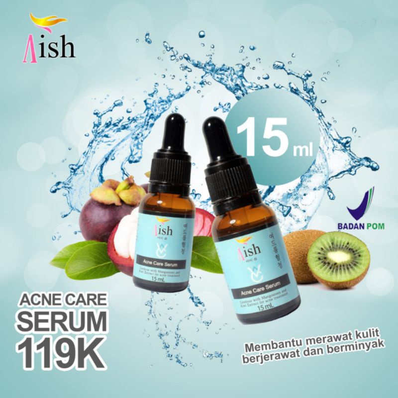 AISH SERUM KOREA ORIGINAL Acne Care Penghilang Jerawat Aman BPOM Minyak Alami Mengatasi Jerawat offi
