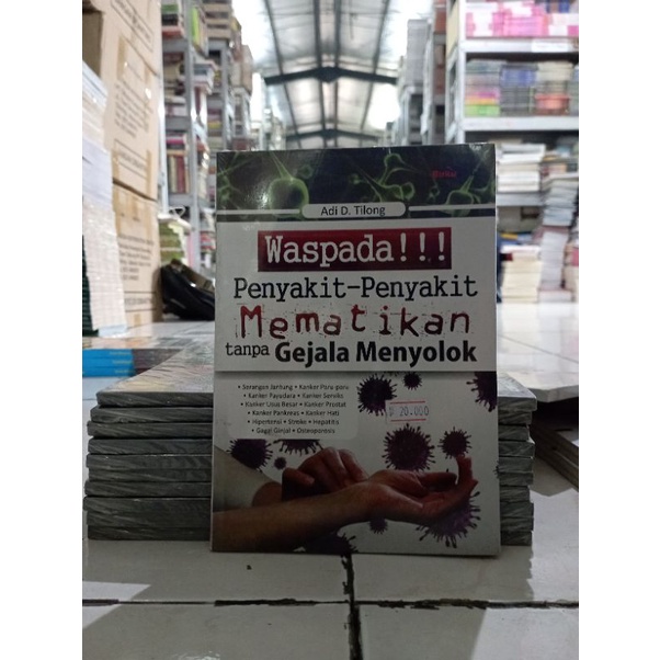 OBRAL BUKU MOTIVASI / PENGEMBANGAN DIRI / SELF IMPROVEMENT / INSPIRASI / BISNIS MODAL ORIGINAL 2-WASPADA PENYAKIT