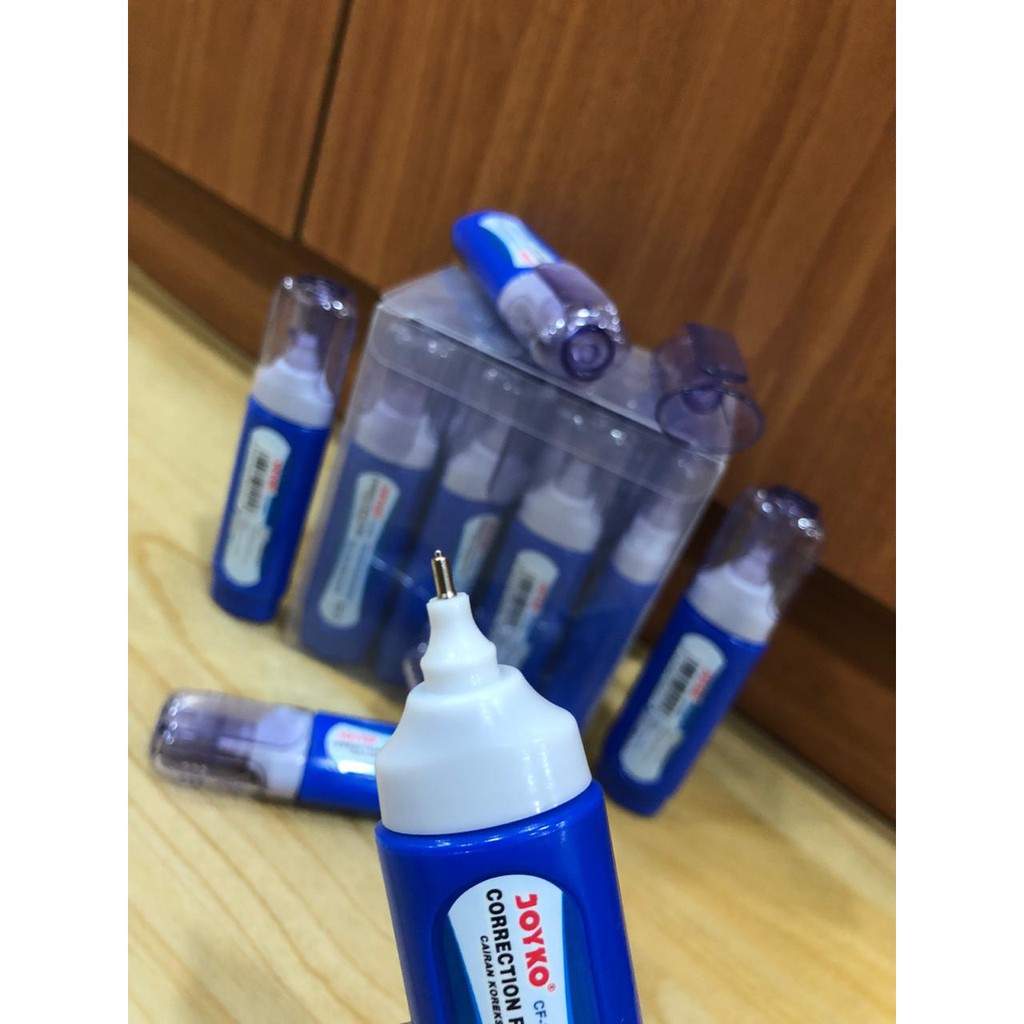 ( 6 Piece) TipEx/Correction Fluid Joyko Biru pgmall
