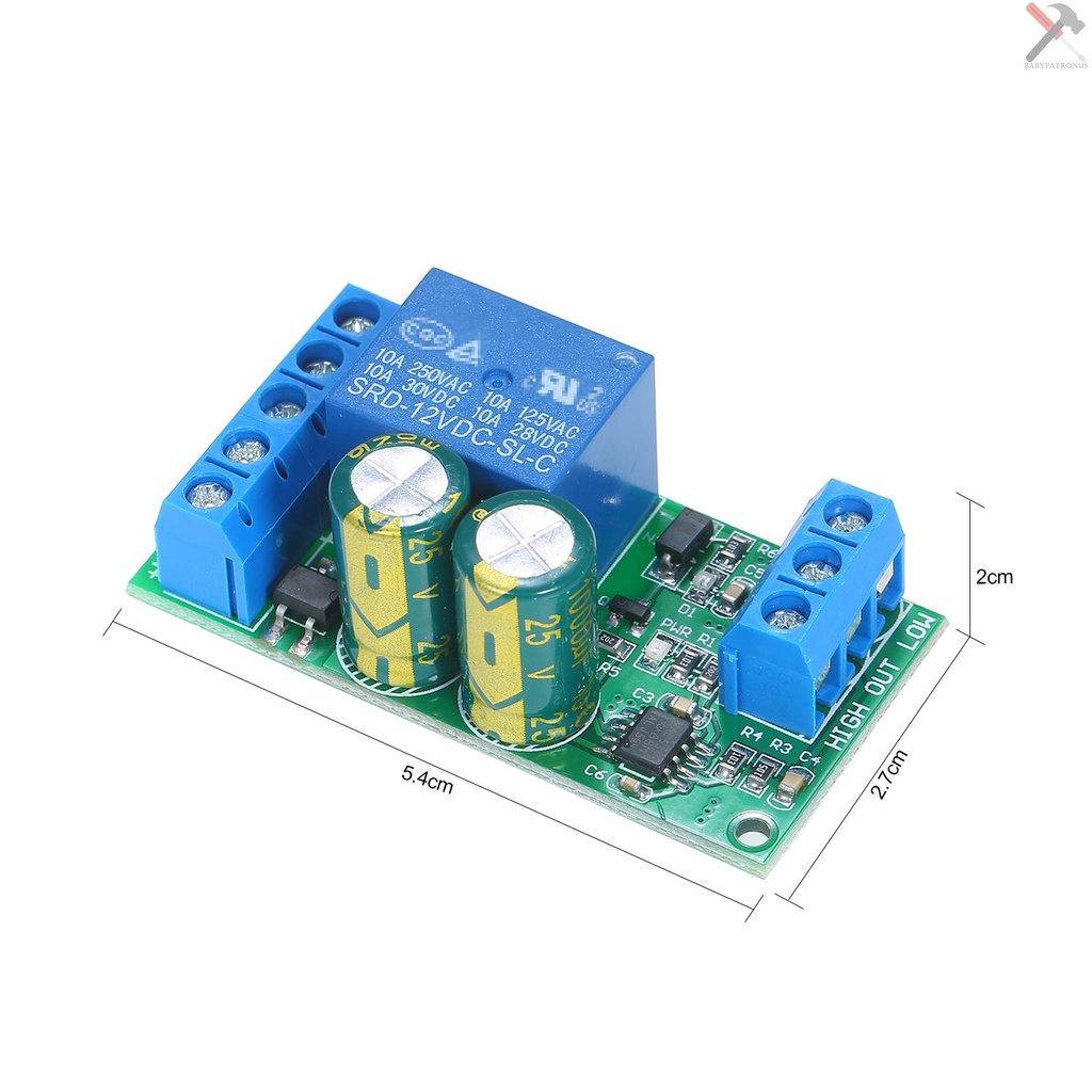 Lc25a01 Modul Papan Sirkuit Sensor Pengontrol Level Air Akuarium Otomatis 110V / 220V / 12V DC / 9V-12