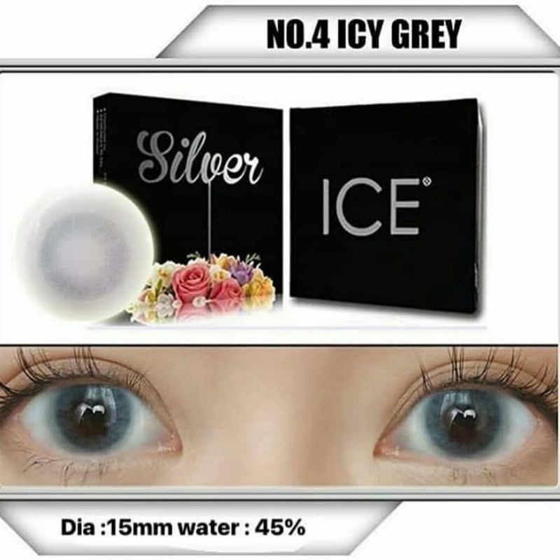 [ Normal ] SOFTLENS ICE SILVER By Exoticon 2024