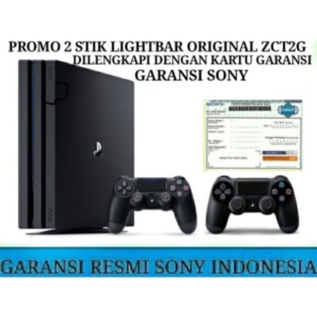 PS4 PRO 1TB CUH 7006B Garansi Sony Resmi, 2 Stick Original, MuraHhh~~~