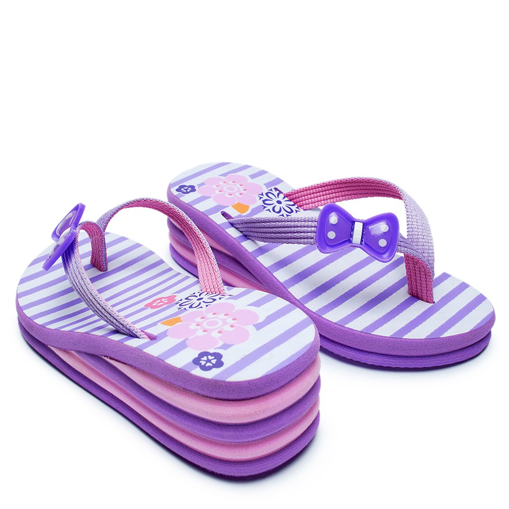 DNOIR Sandal Anak Perempuan LAPIS5K UNGU