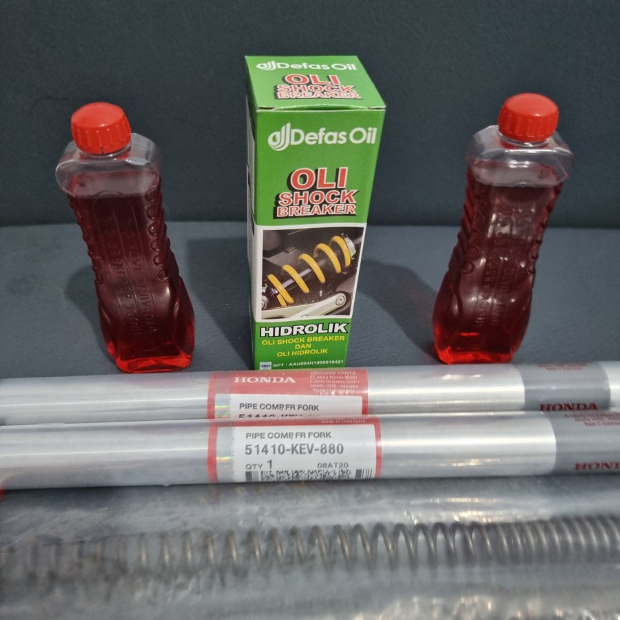 Paket L As Shock Sok Depan Honda Supra X Fit 100 Lama Old KEV