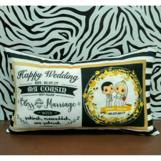 Bantal Custom 30x50