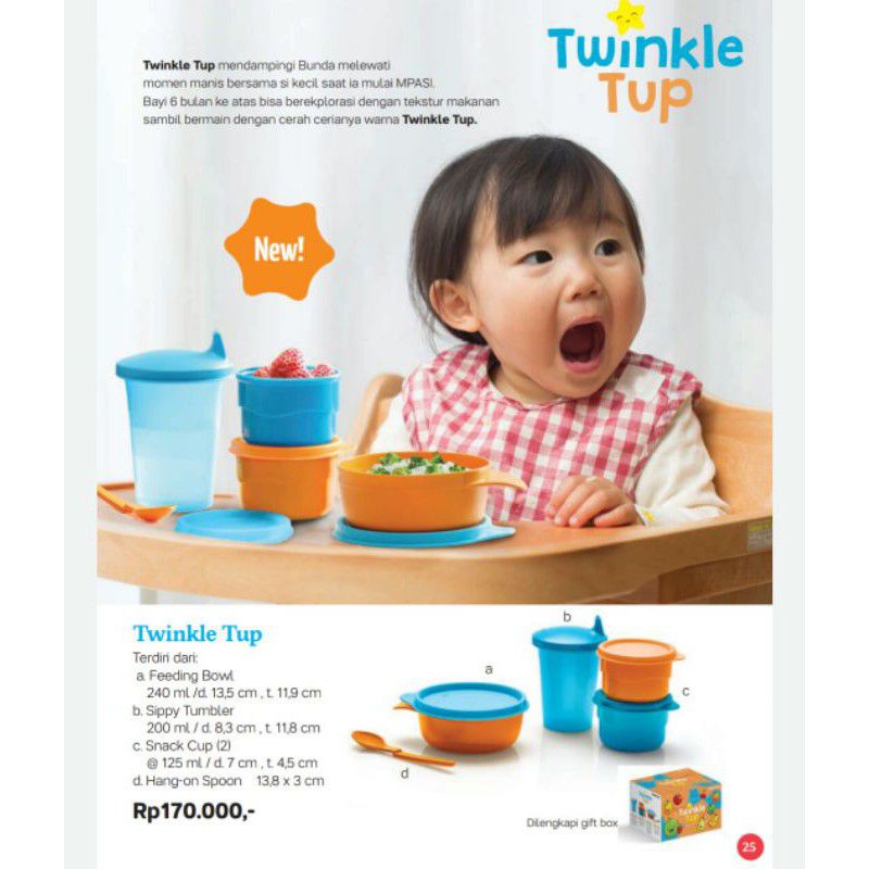 Tupperware Twinkle Tup