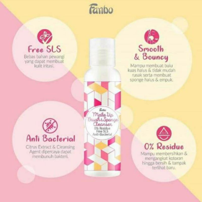 FANBO Make Up Brush &amp; Sponge Cleanser 110ml