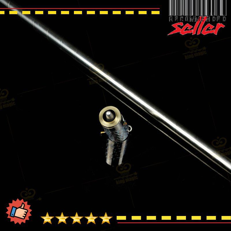 Baru Tongkat Sulap Appearing Metal Cane Magic Trick 120cm Mstk-002 Silver Grab Medan