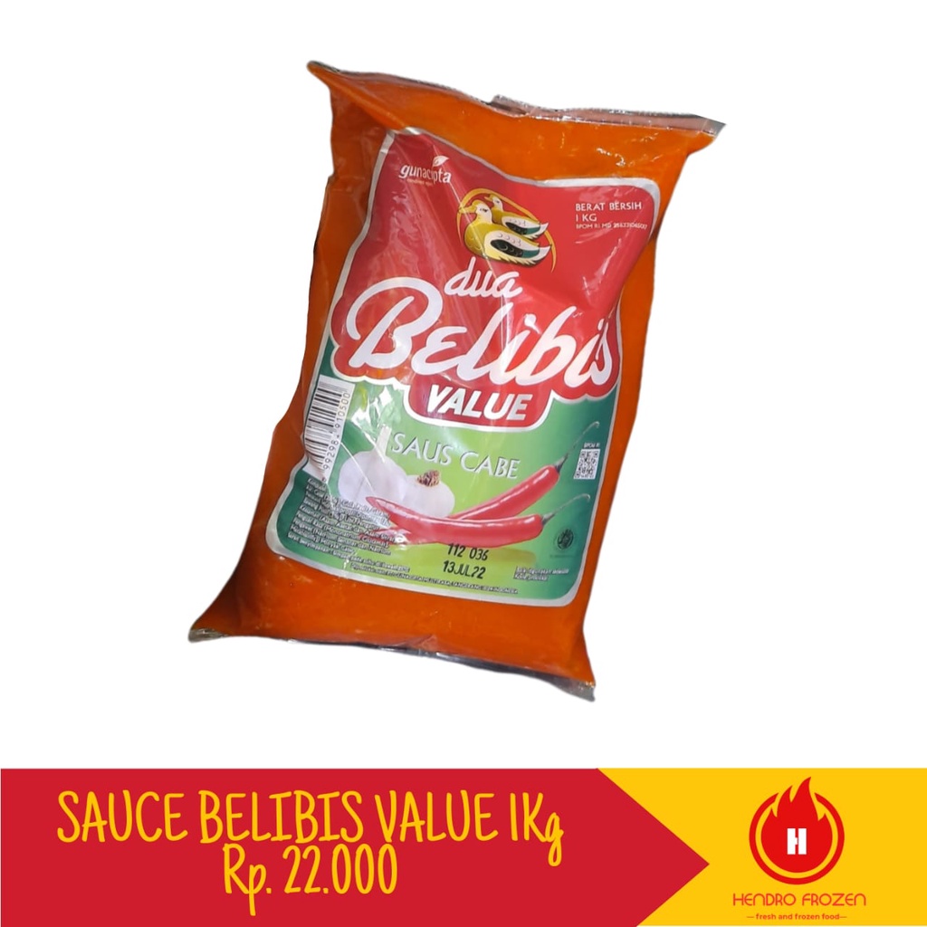 

SAUCE BELIBIS VALUE 1Kg