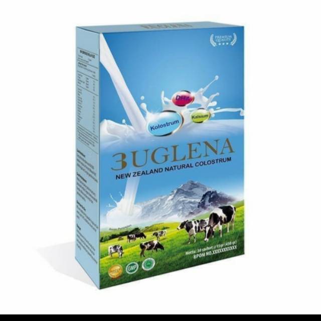 

Susu Kolostrum 3Uglena /3Uglena dari New Zealand