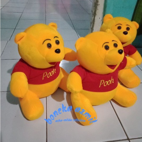 Boneka winie the pooh lucu  size l