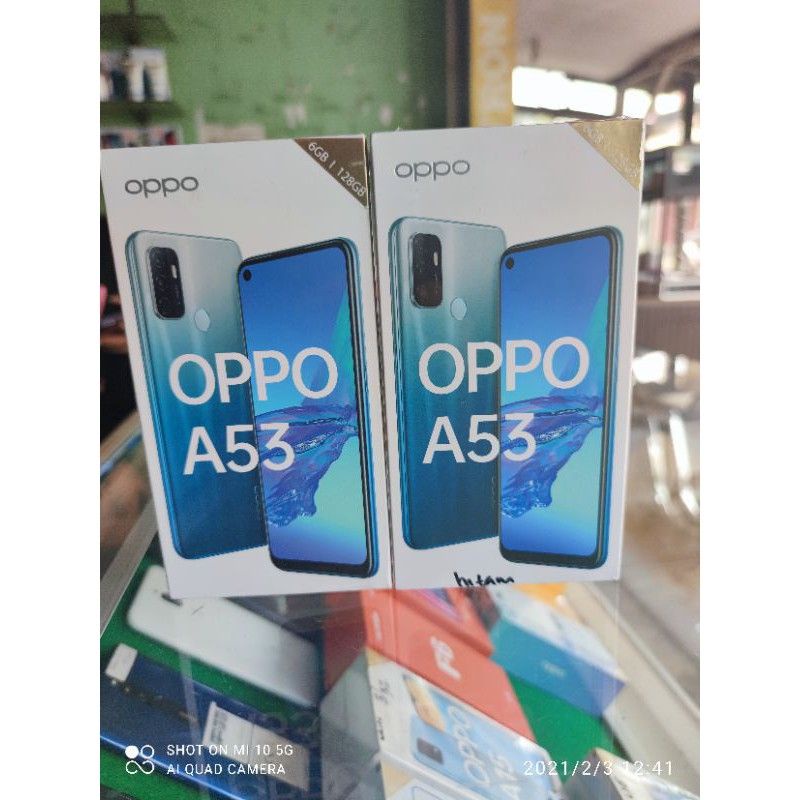 NEW/BARU OPPO A53 RAM 6 ROM 128 6/128 GB ORIGINAL GARANSI RESMI 3 TAHUN 2/16 2/32 3/32 3/64 4/64 4/128 6/128 8/128 8/256 RENO F A53 A95 RENO6 RENO5 RENO4 A16 A74 A54 A12 A15 A3S A53 A5S F1 F2 F3 F4 F5 4G 5G SNAPDRAGON 6000 MAH NFC