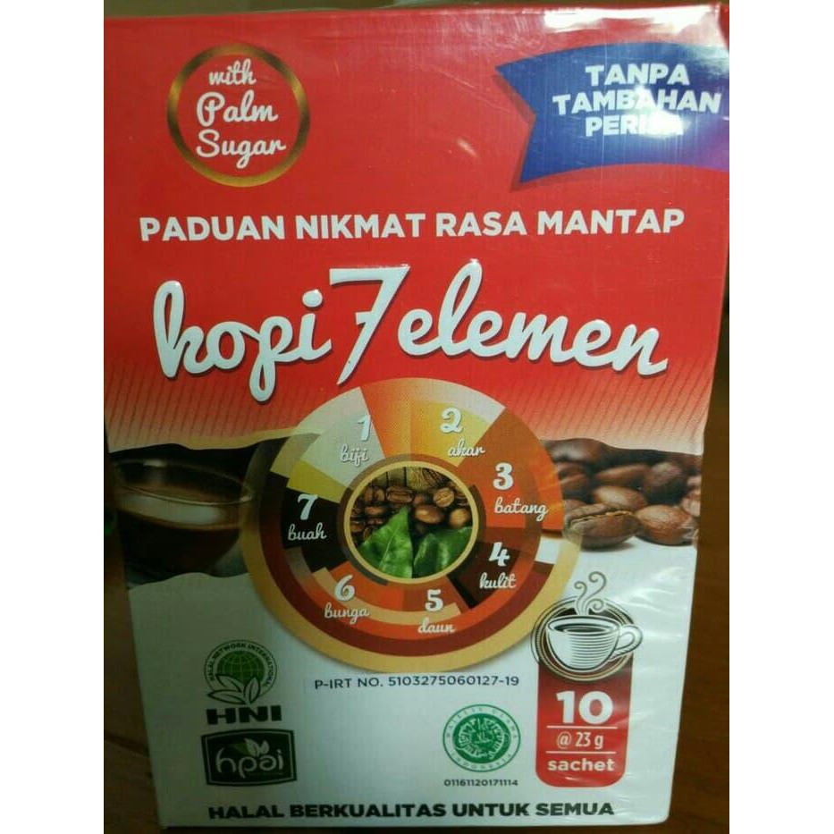 KOPI 7 ELEMEN HPAI / KOPI SEVEL/ KOPI RADIX SINERGI HPAI | Shopee Indonesia