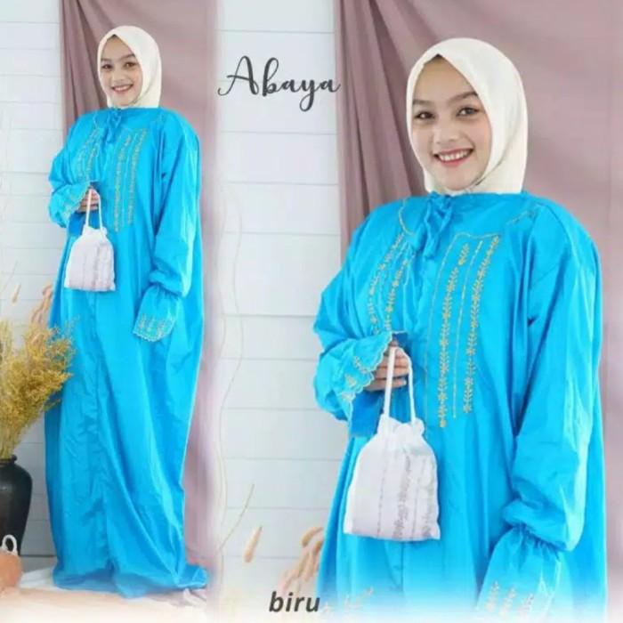 mukena terusan parasut abaya tanpa kepala