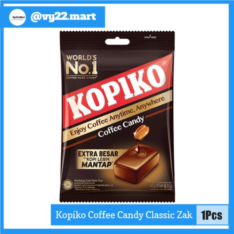 

Permen Kopiko Coffee Candy Classic isi 40 Butir