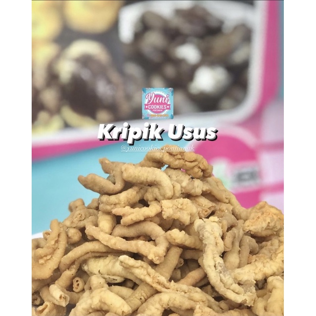 

Kripik Usus 500gr @yunicookies.pontianak