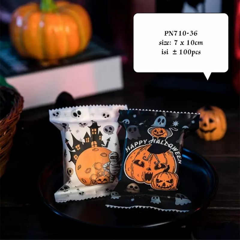 Plastik Cookies Nastar Kemasan Plastik Halloween