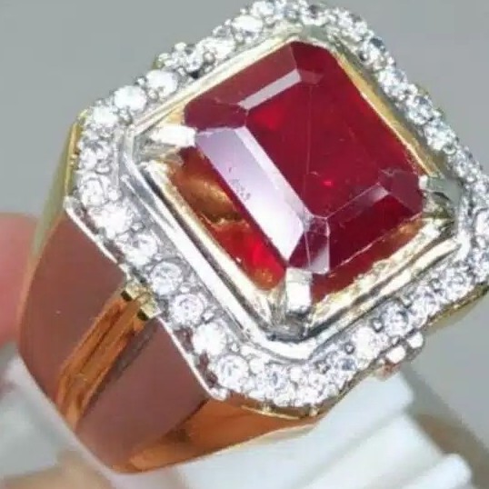 Batu Akik Ruby Red Delima