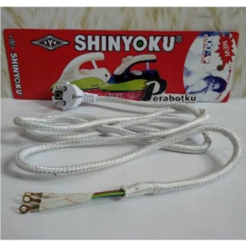 KABEL SETRIKA/KABEL SETRIKA SHINYOKU ARDE /KABEL SETRIKA SHINYOKU GEPENG