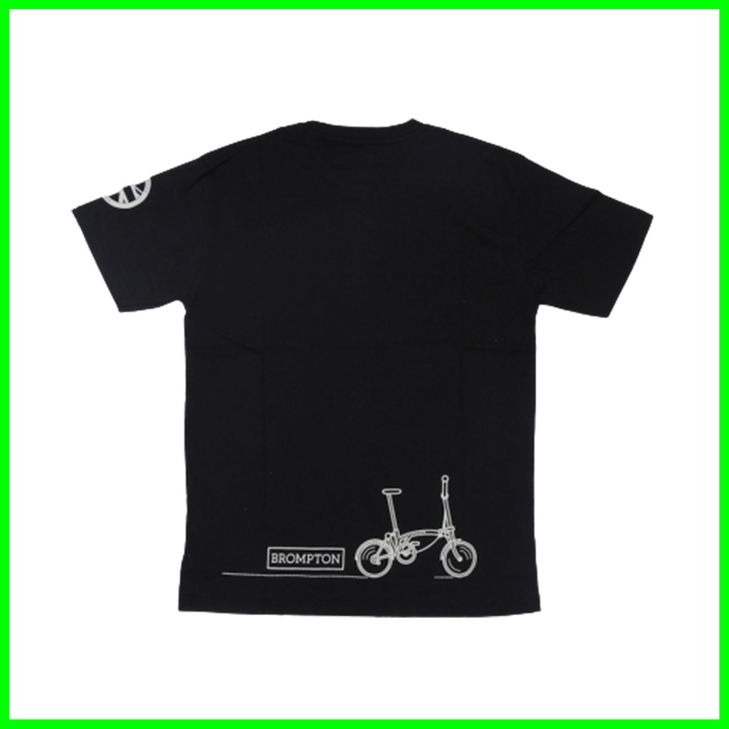 Kaos Sepeda Brompton Olahraga Tshirt Gowes Bersepeda (Sepeda Brompton)