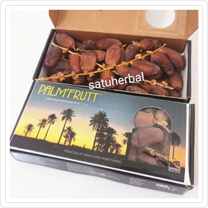 

kurma palm fruit palmfruit palmfrutt delight noor tunisia tangkai 500 gram