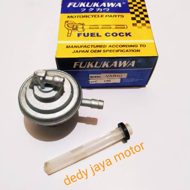 Kran bensin vario karbu produk original fukukawa genuine parts berkualitas