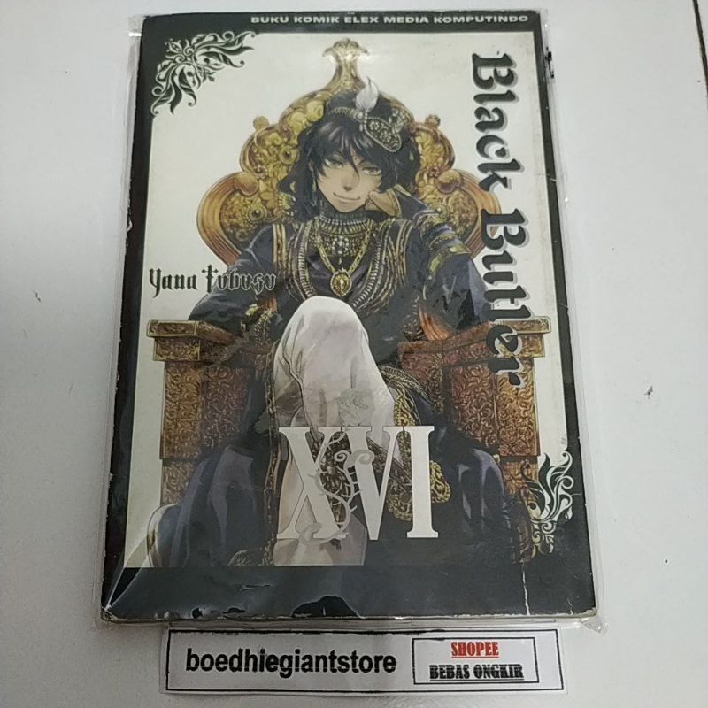 komik black butler 16