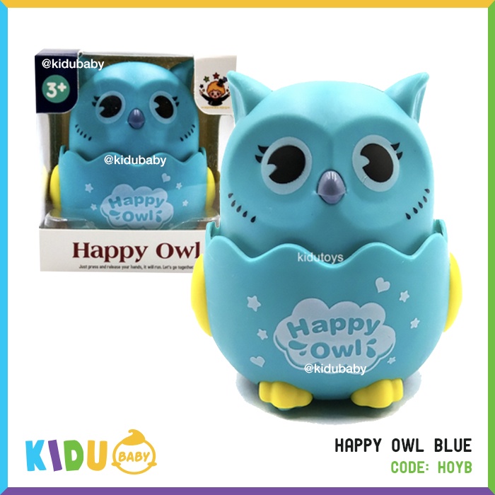 Mainan Anak Burung Hantu Berjalan Happy Owl Kidu Baby