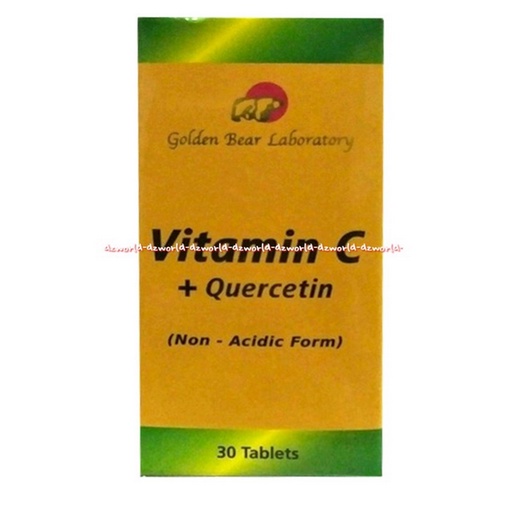 Golden Bear Laboratory Vitamin C Quercetin Non Acidic 30tablets Vit.C Vit C GoldenBear