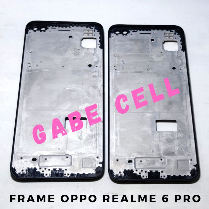 FRAME BUZZLE MIDDLE TATAKAN LCD REALME 6 PRO