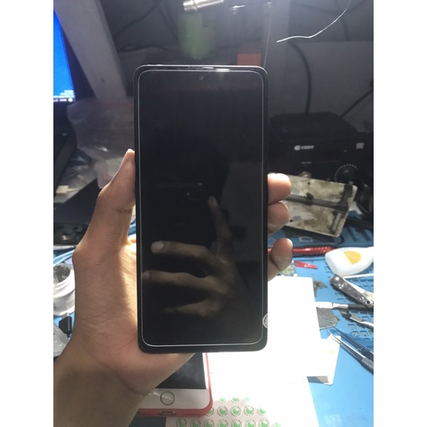 lcd samsung a71 original cabutan mulus tested garansi