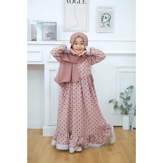 gamis anak zahrana series