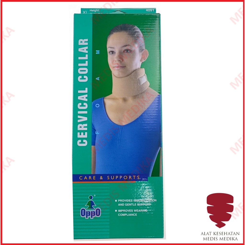 Oppo Cervical Collar Frim Density 4091 Deker Penyangga Tulang Leher