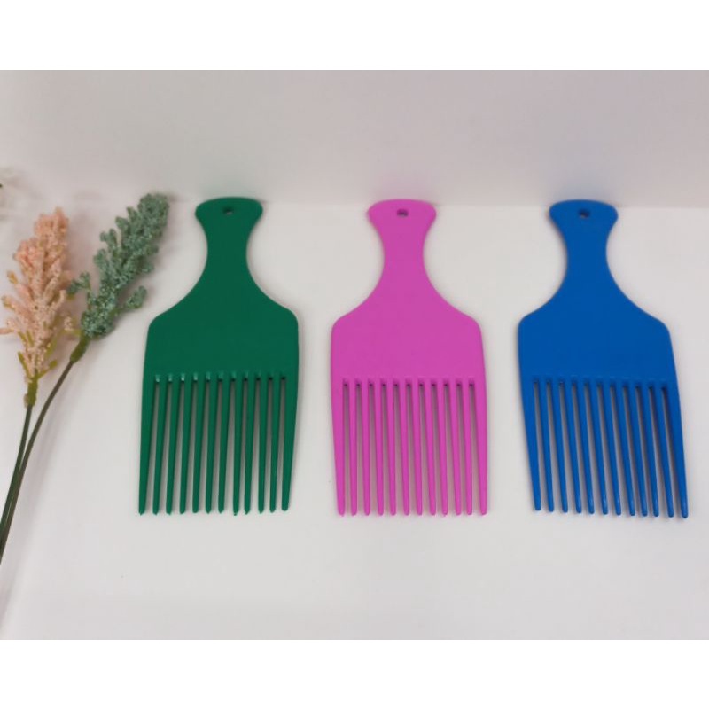 Sisir Rambut Garpu Besar Isi 1pcs  Sisir Rambut Garpu  Doff Warna