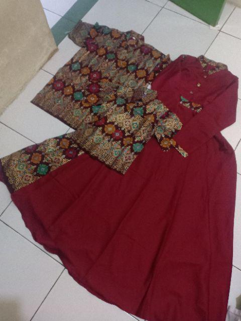 Maura Couple - Sania Ruffle Batik Couple Ori Ndoro Jowi Dnt Garansi Termurah Shopee - Arabella Kg026