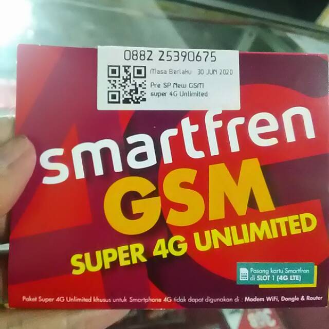 Kartu perdana smartfren unlimited