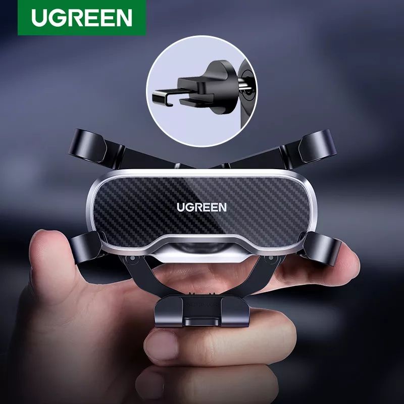 UGREEN CAR HOLDER AIR VENT / HOLDER MOBIL GRAVITASI MERK UGREEN ORI