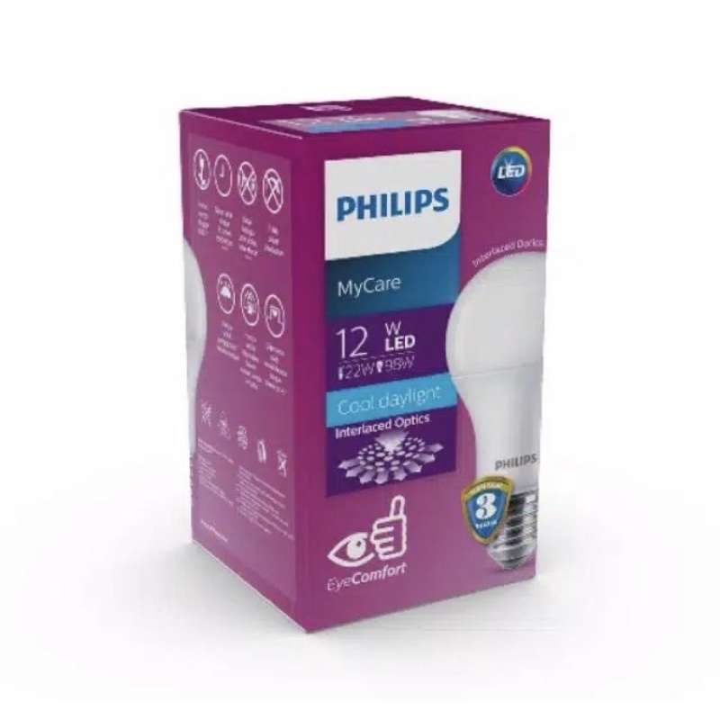 PHILIPS LED 12w (Putih)