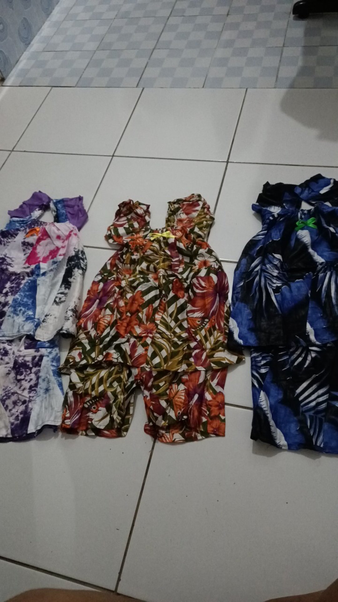 Setelan Batik Anak Rayon / Babydoll Baju Tidur Batik Murah Grosir Setelan Klw