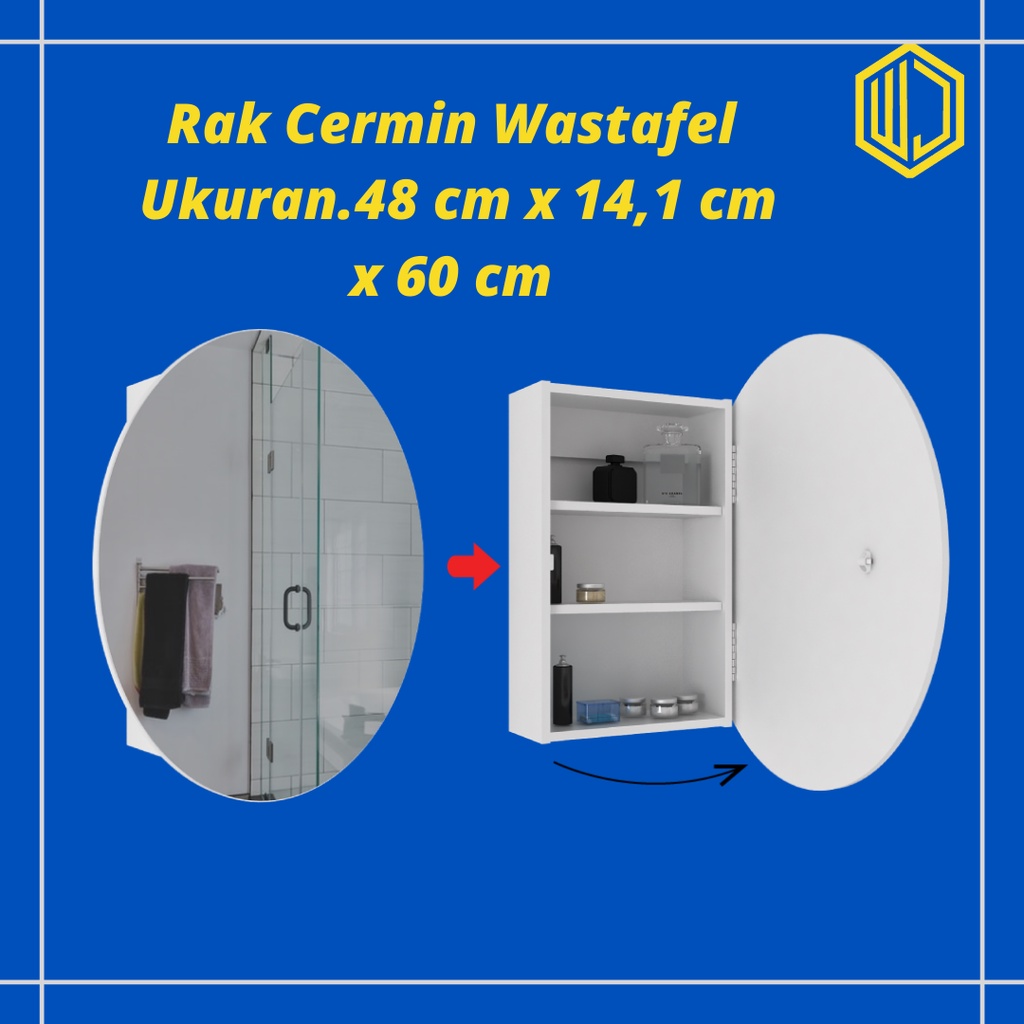 Rak Cermin Wastafel