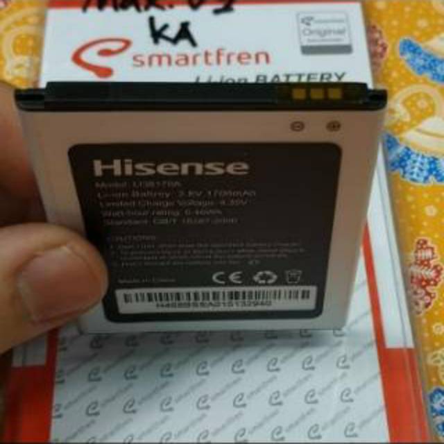 BATERAI SMARTFREN ANDROMAX U2 Qi E2+ li38170a li38190 battery batt