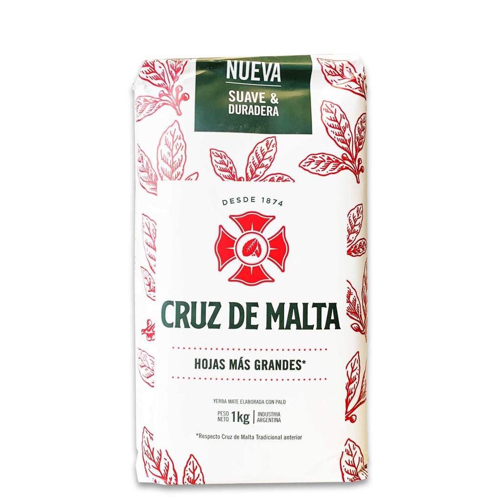 

Yerba Mate - Cruz de Malta - 1000 gram